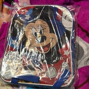 Disney Mickey Mouse Kids Backpack - Red, Blue, White